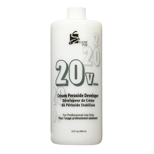 Super Star 20v Creme Peroxide Developer for Hair, 32 Oz